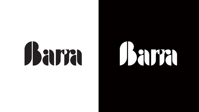 logo, projekt logo, projekt identyfikacja, brandbook, księga znaku, projekt księgi znaku, logo Barra, czekolady hand made, manufaktura czekolady, projekt identyfikacji marki, logo monochromatyczne, projekt graficzny, grafika Monika Turska